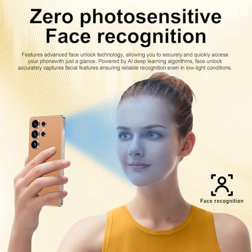I25 Ultra Unlocked Android Phone 6.99" AMOLED 7000mAh Long-Lasting | Snapdragon 8 Gen3 | 8GB RAM+256GB | 68MP+108MP Pro Camera | Face Unlock + Stylus | Android 14 System (Blue)