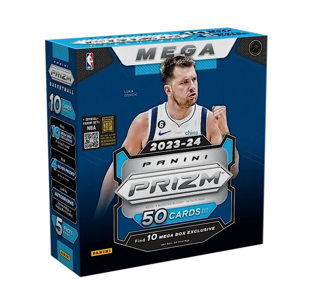 2023-24 Panini Prizm Basketball Mega Box Trading Cards - Curated Treasures Market