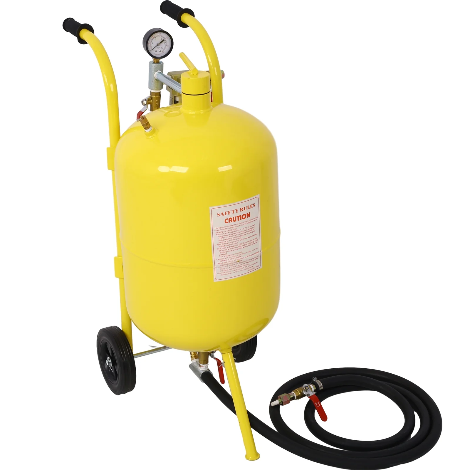 Tabaray 30 Gallon Gas Caddy With Wheels, Fuel Transfer Tank Gasoline Diesel Can Reversible Rotary Hand Siphon Pump, Fuel Storage Tank For Automobiles ATV Car Mowers Tractors Boat Motorcycle(Red) - Curated Treasures Market