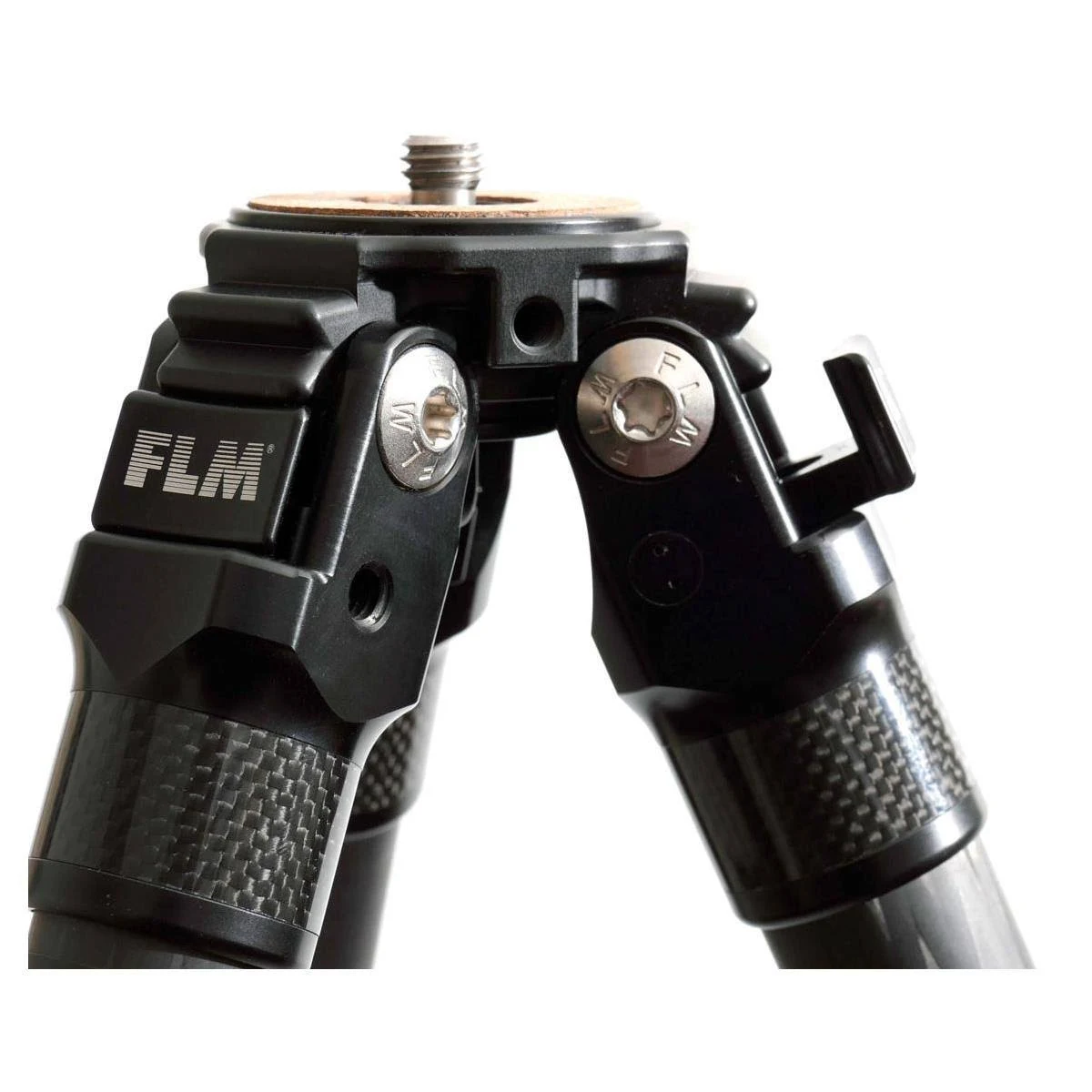 FLM CP26-Travel II 5-Section Carbon Fiber Tripod, 53.4x22 Maximum Height, 26 lbs Capacity
