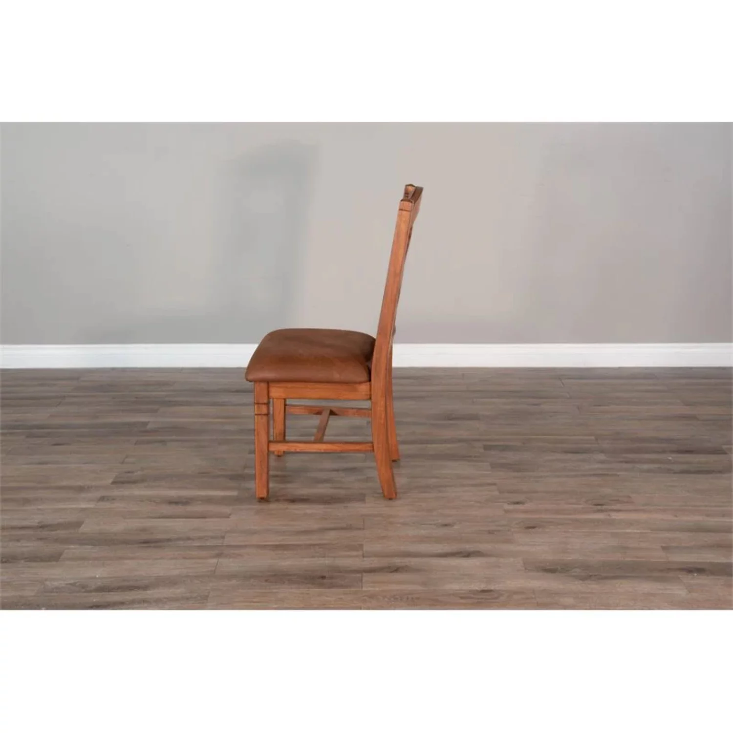 Sunny Designs Sedona Dbl Crossback Chair with Cushion Seat