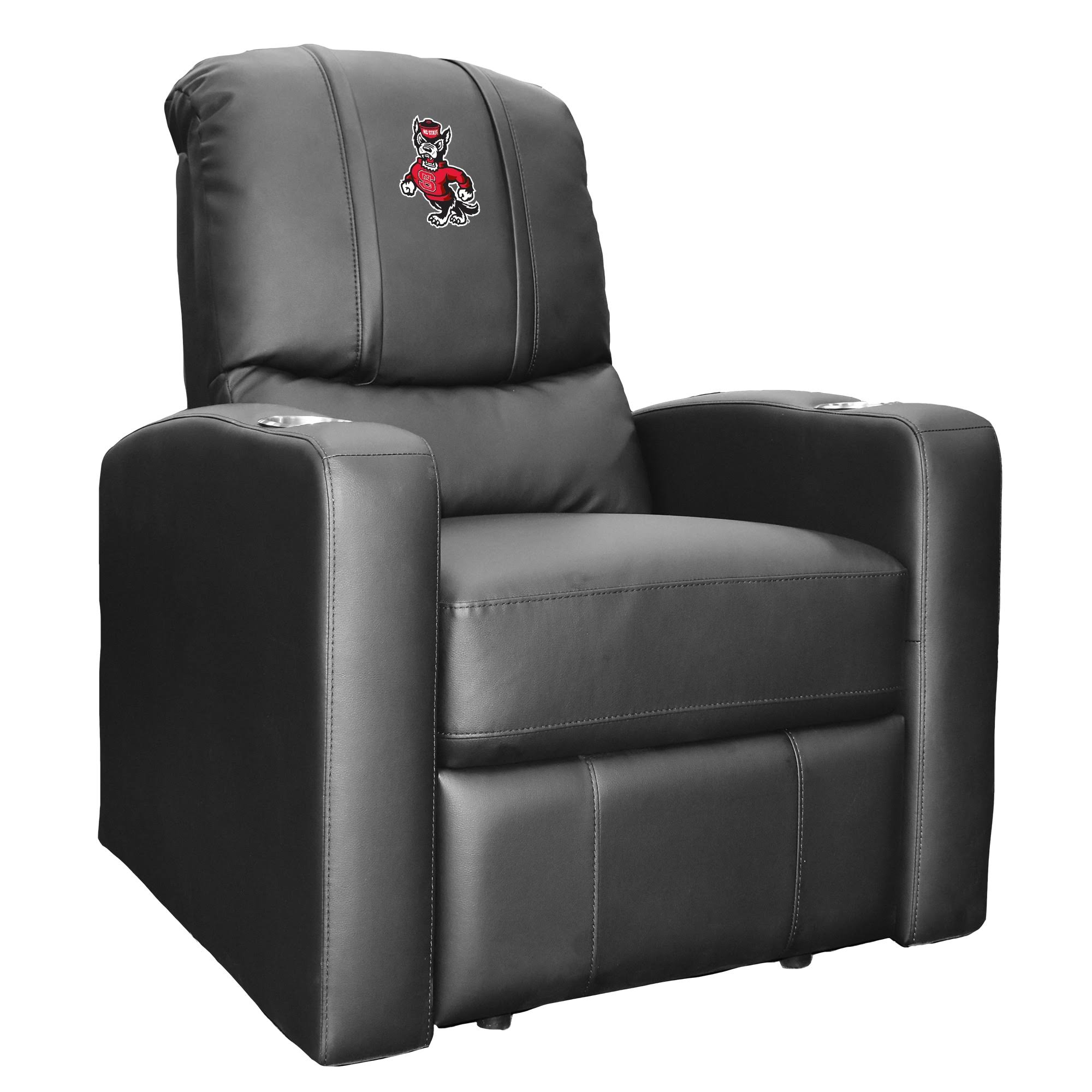 DreamSeat NC State Wolfpack Logo Team Stealth Recliner