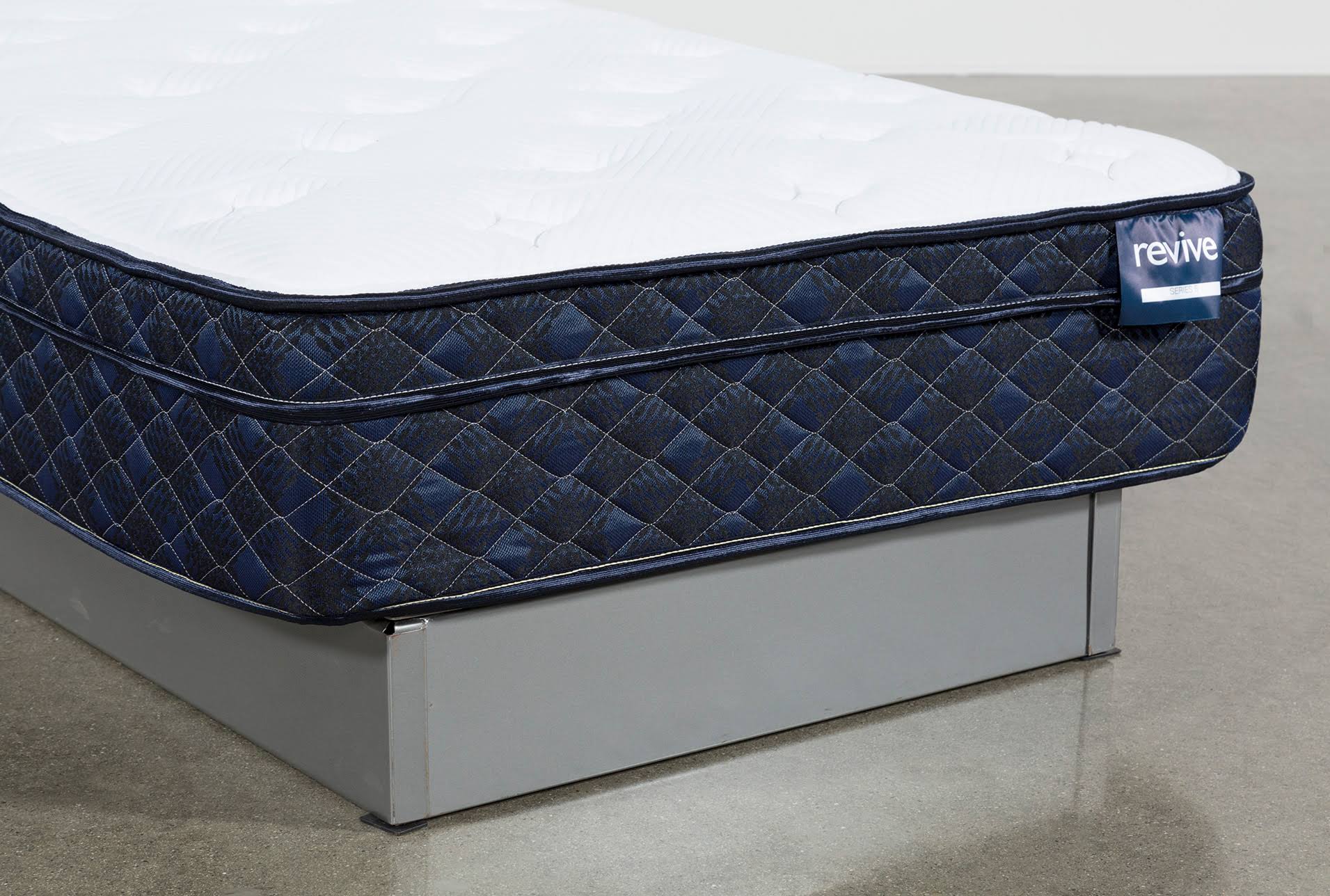 Twin Mattress - Revive Series 5 Twin Extra Long Mattress Casual - Fabric - 39x22W x 80x22D x 11x22H at Living Spaces