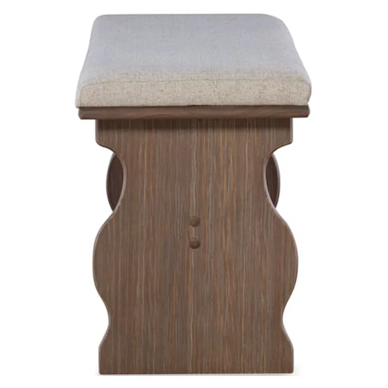 Pemberly Row Transitional Wood Corner Nook Dining Set in Brown