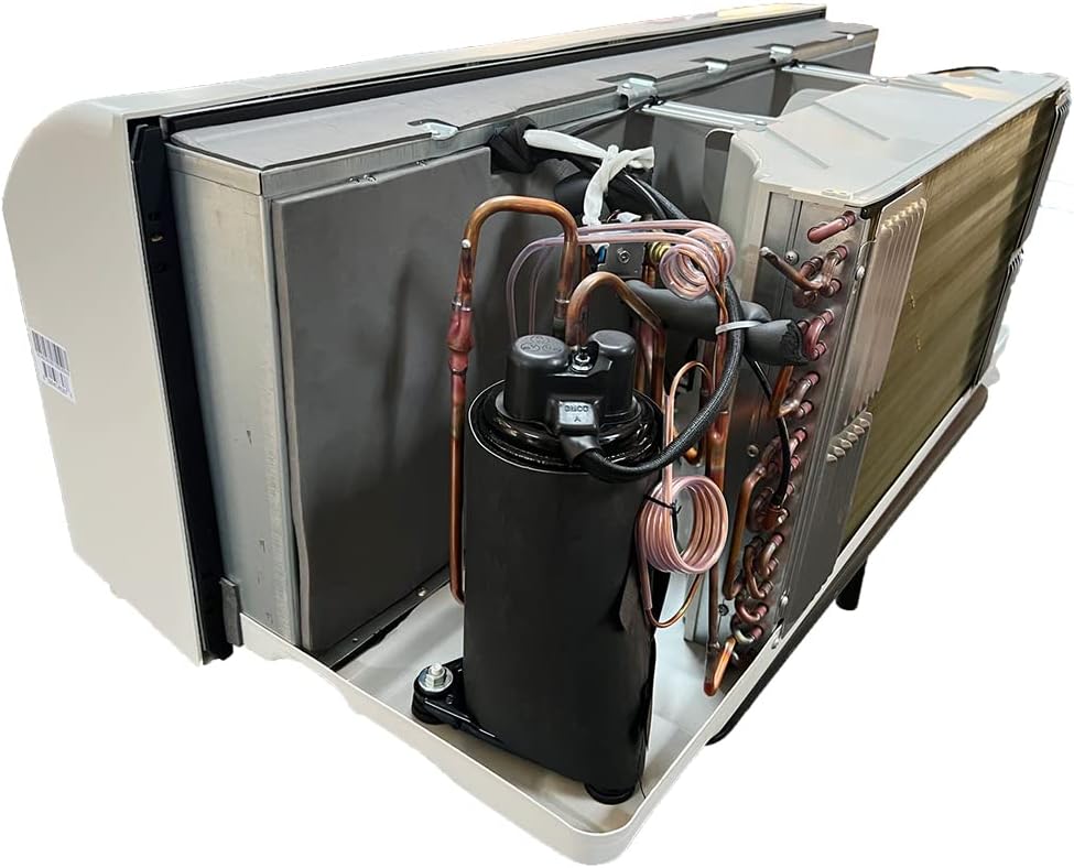 9,000 BTU PTAC Packaged Terminal Air Conditioner With Heat Pump PTHP Unit Heating And Cooling With Electric Cord