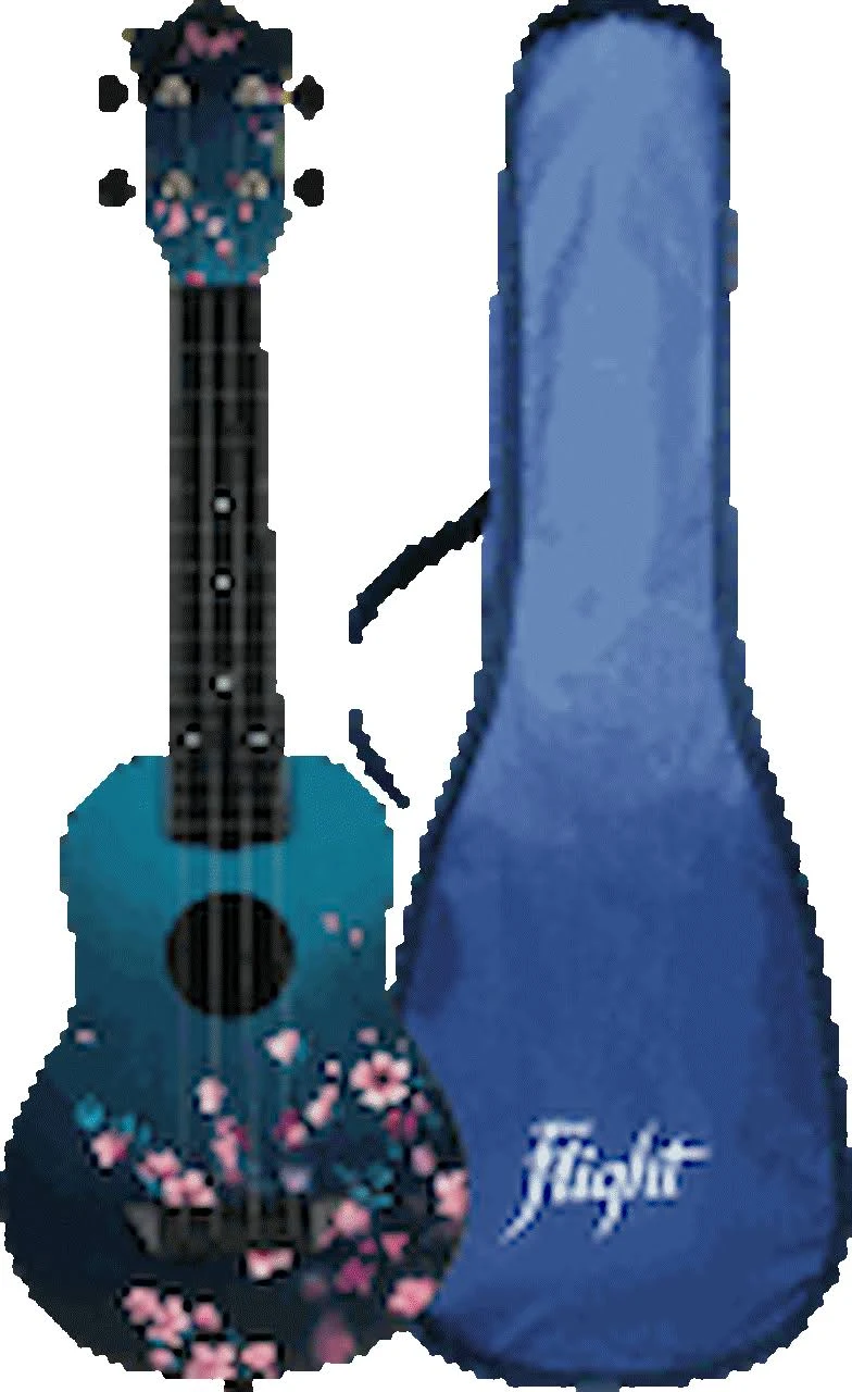 Sakura Soprano Ukulele with Long Neck - Sheet Music
