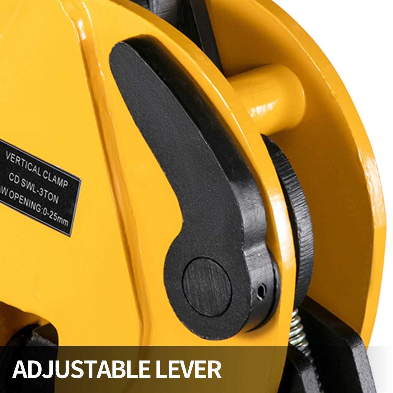 VEVOR Lifting Clamp Working Load Vertical Plate Clamp Jaw Opening - Shop Hardware Tools Online Store