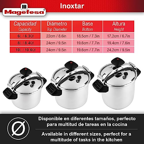 MAGEFESA INOXTAR FAST PRESSURE COOKER