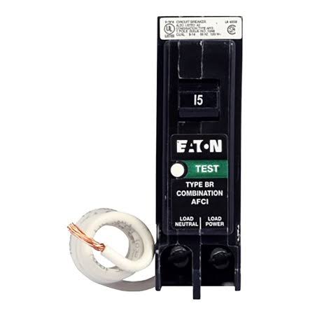 Cutler Hammer BRP115AF 1 Pole 15A Arc Fault Breaker