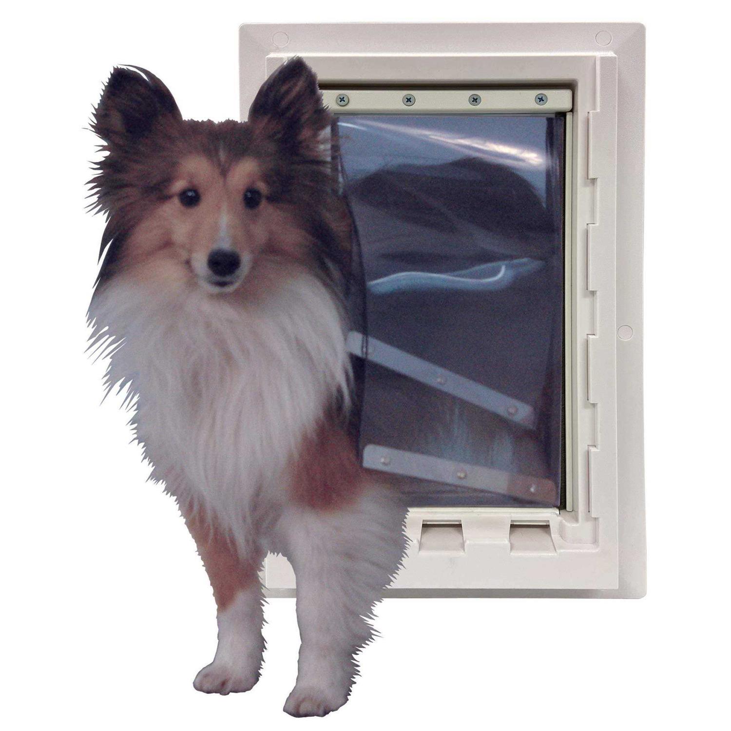Ideal Pet Products Wall Entry Dual Flap Dog Door - Pet Supplies online store