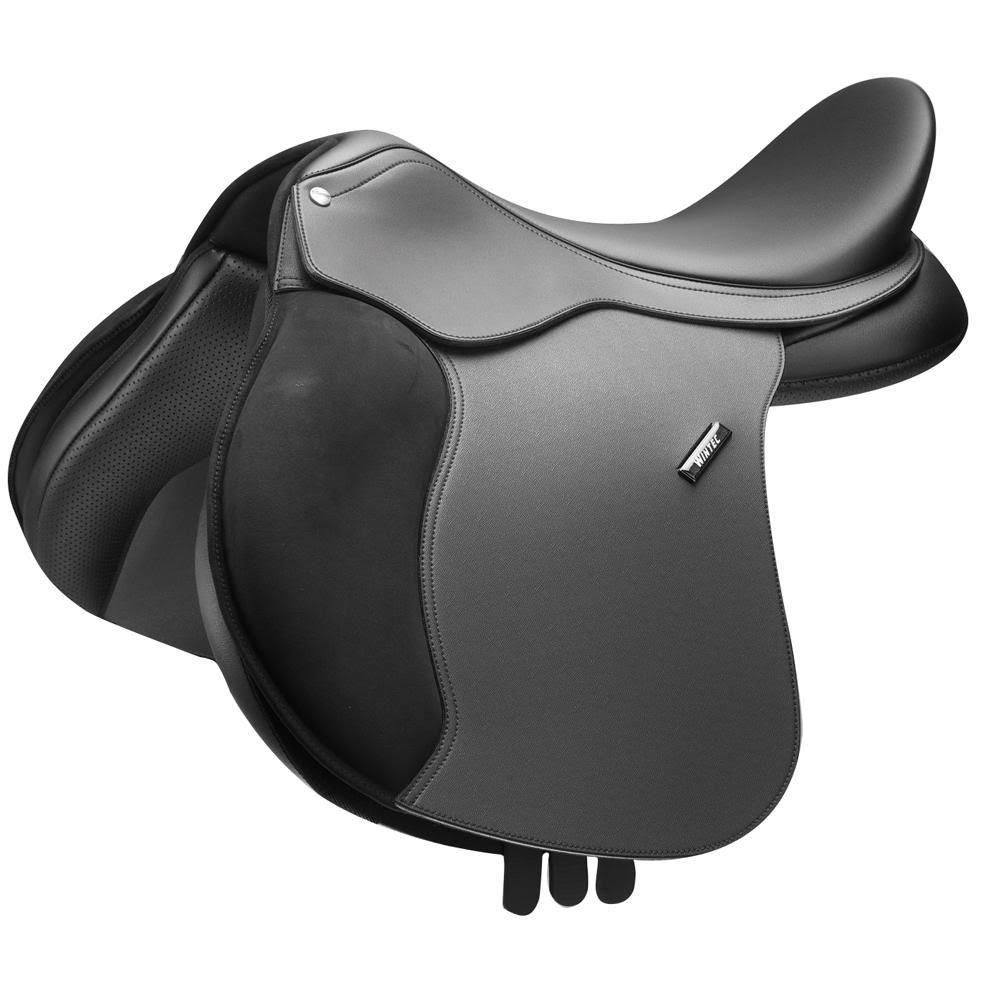 Wintec 500 Pony All Purpose Saddle, Black / 14" (36cm) / Flock