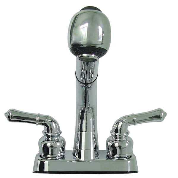 RUGGED TUB Freestanding Laundry/Utility Sink Black with 1-Handle Pullout Faucet and Installation Kit - Shop Hardware Tools Online Store