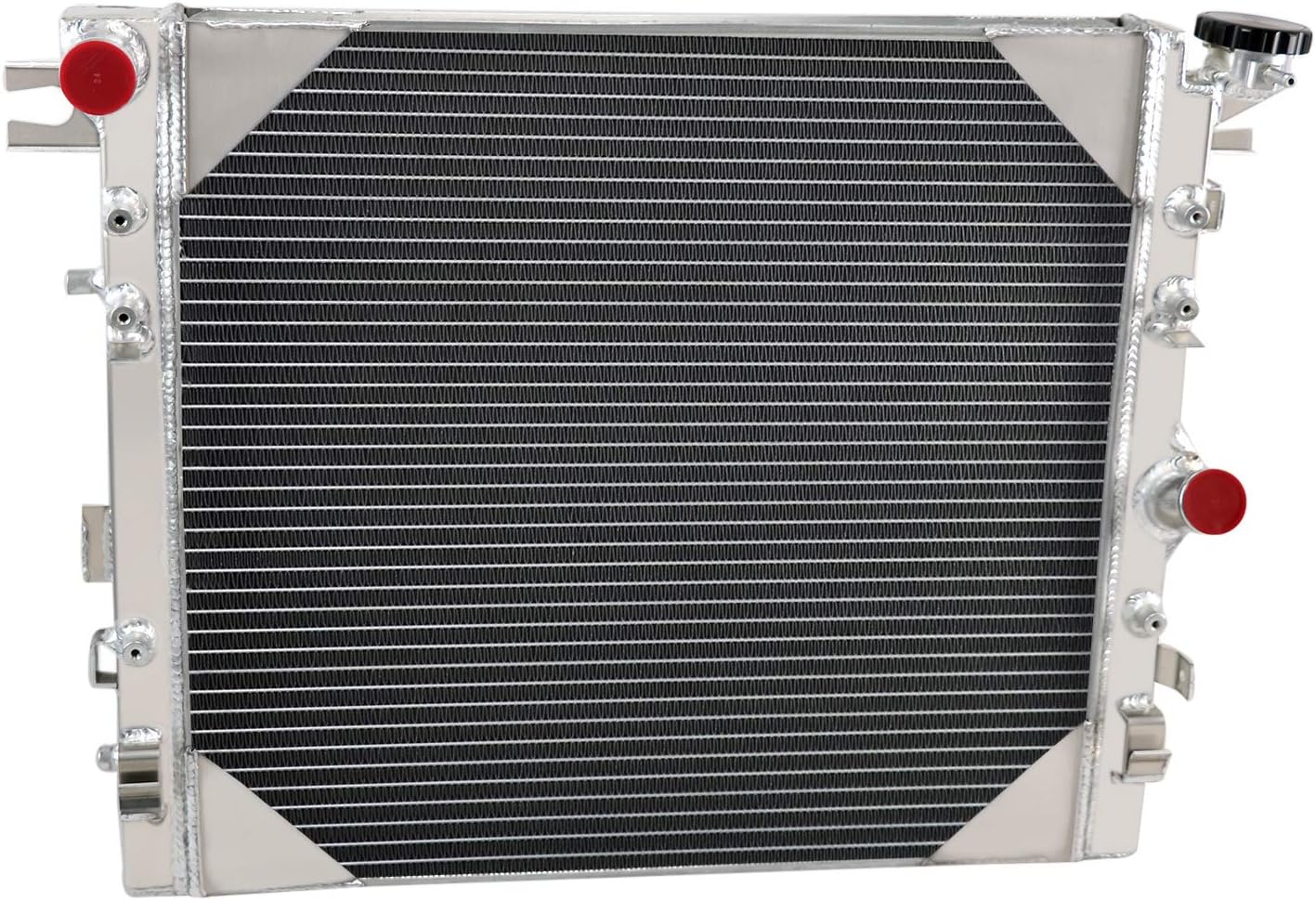 ALLOYWORKS 3 Row Full Aluminum Radiator For 2007-2018 Jeep Wrangler JK 3.6L 3.8L V6
