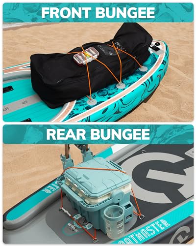 CETANA 11'6×35" Extra Wide Stand Up Paddle Board for Adults & Youth, 400lb Capacity Inflatable Paddle Board, Sup for 2+1 Person with Removable US Fin, 100L Backpack, Floating Paddle, Safety Leash