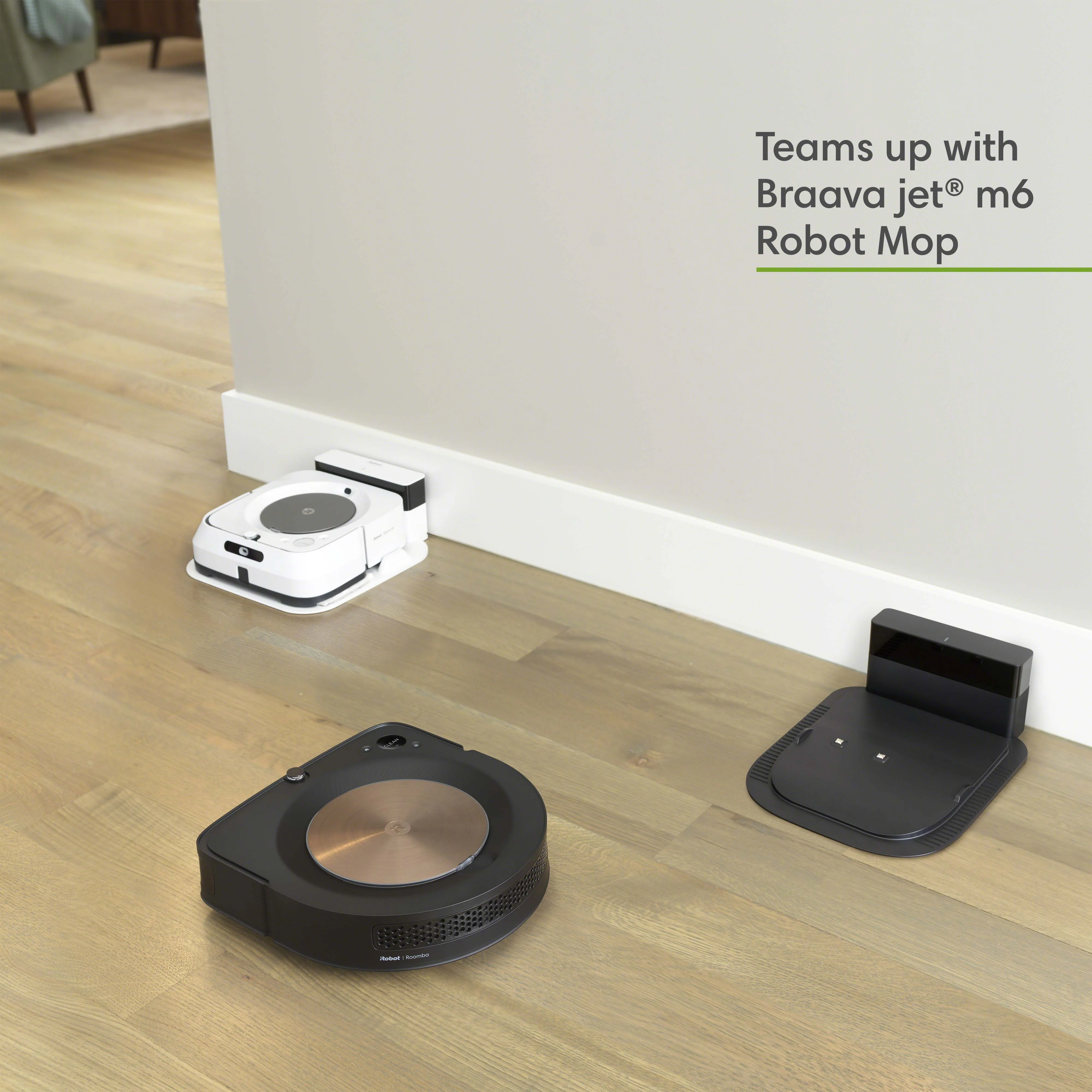 iRobot Roomba s9 (9150) Robot Vacuum- Wi-Fi Connected, Smart Mapping, Powerful Suction, Works with Google Home, Ideal for Pet Hair, Carpets, Hard Floors