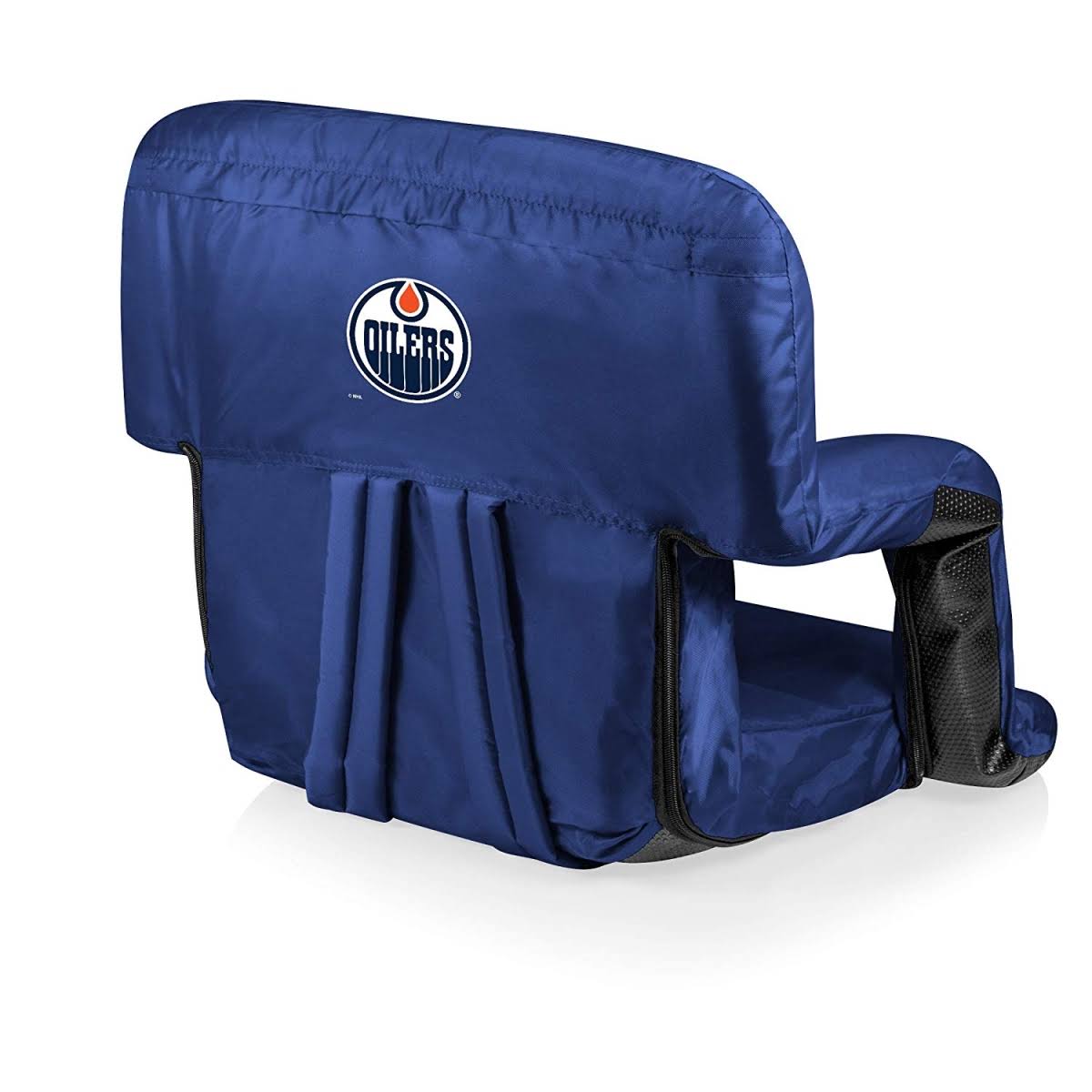 Edmonton Oilers - Ventura Portable Reclining Stadium Seat - Navy