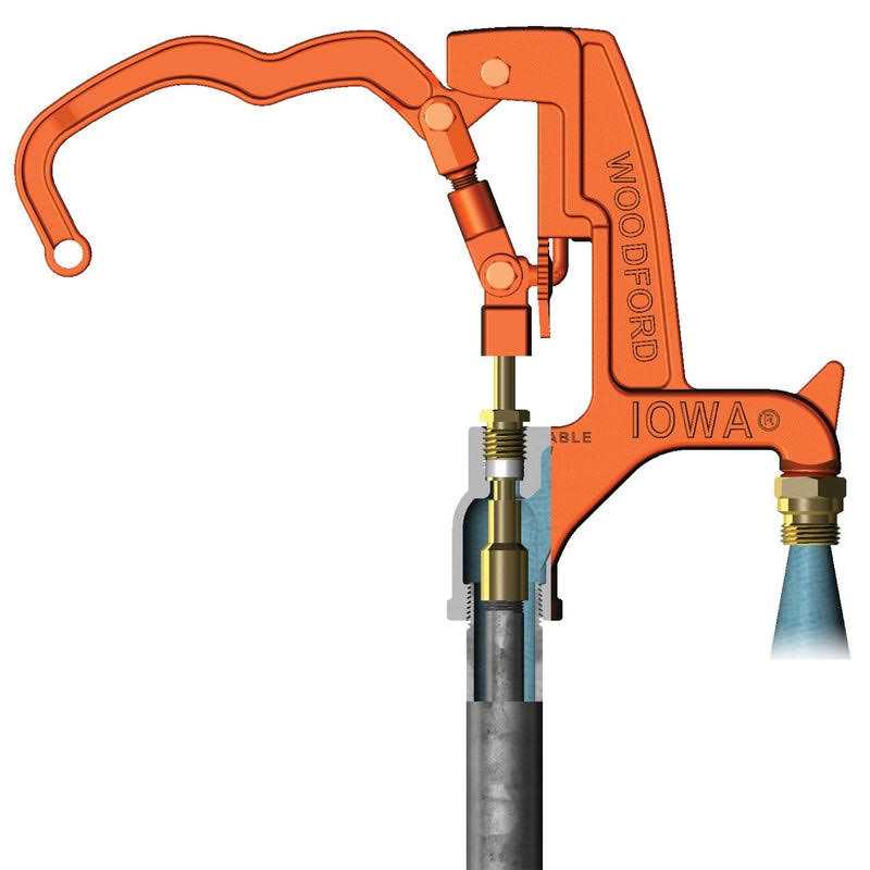 Woodford Y34-4 Freezeless Iowa Yard Hydrant - Shop Hardware Tools Online Store