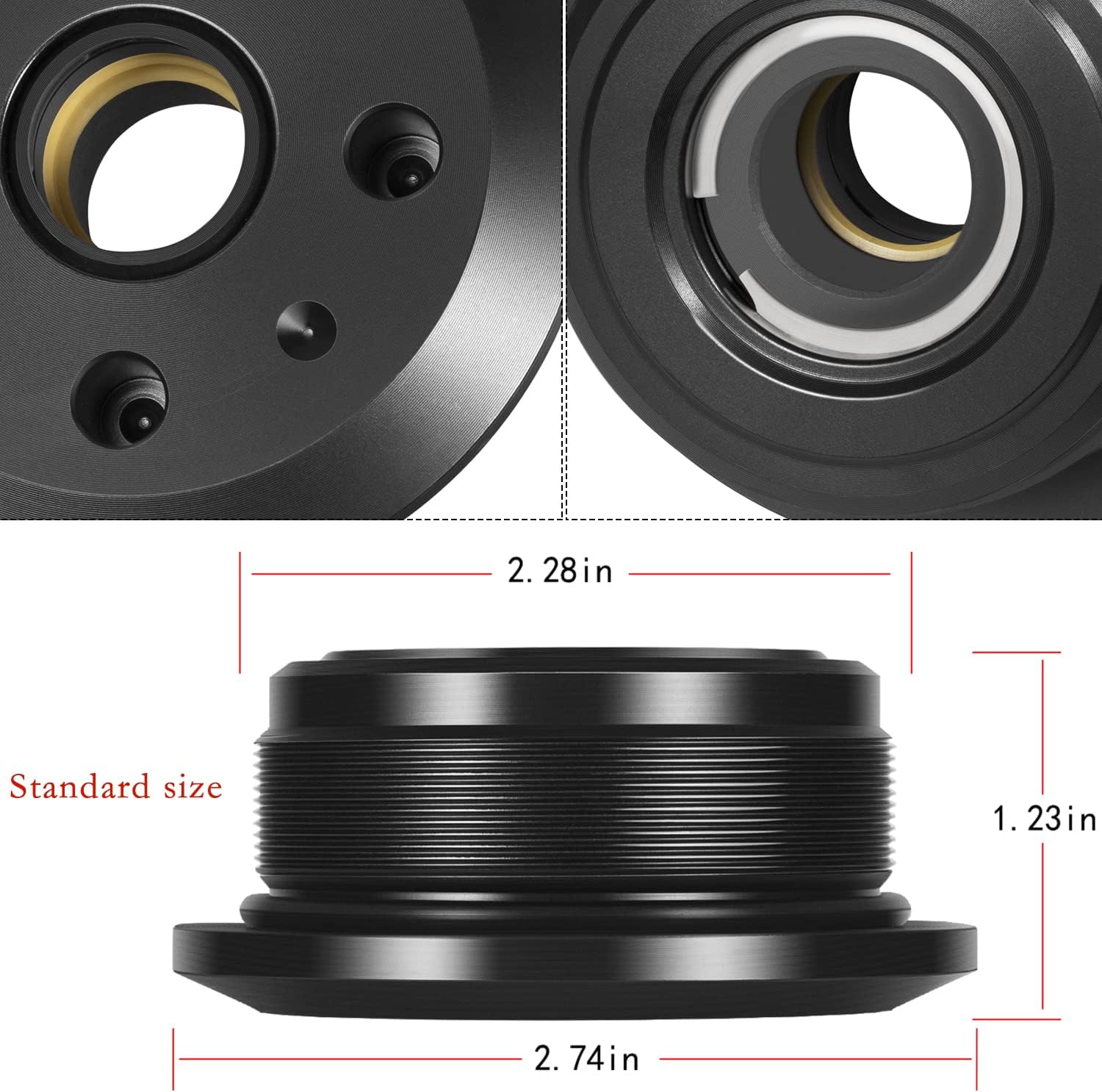 Black Outboard Verado Trim Cap For Mercury Outboard 8M0118299 896157A01 6-Cylinder. 200HP 225HP 250HP 275HP 300HP