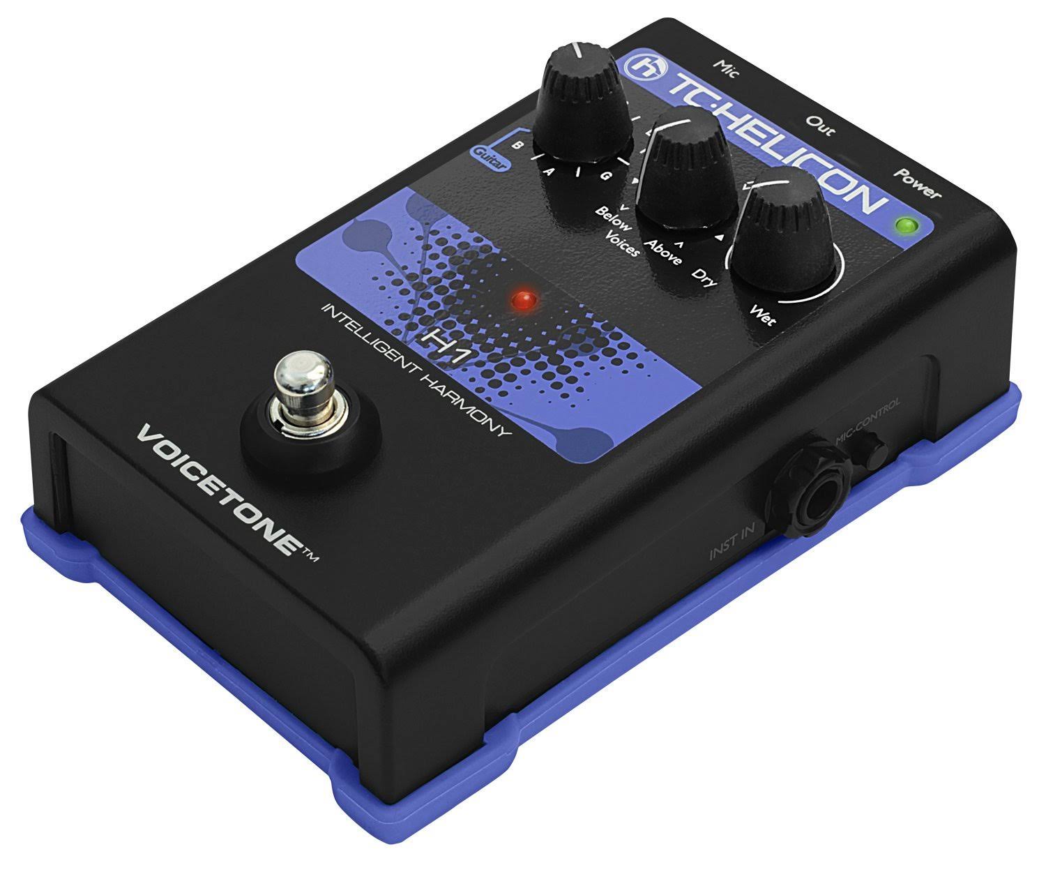 TC Helicon VoiceTone H1 Vocal Harmony Pedal