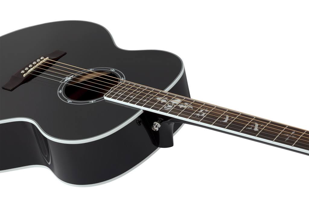 Schecter 3703 Synyster Gates &SYN J& Acoustic Guitar, Gloss Black