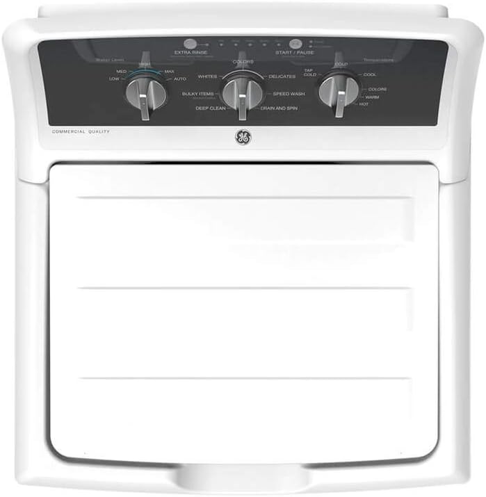 GE GTW525ACPWB 4.2 Cu. Ft. Washer with Stainless Steel Basket