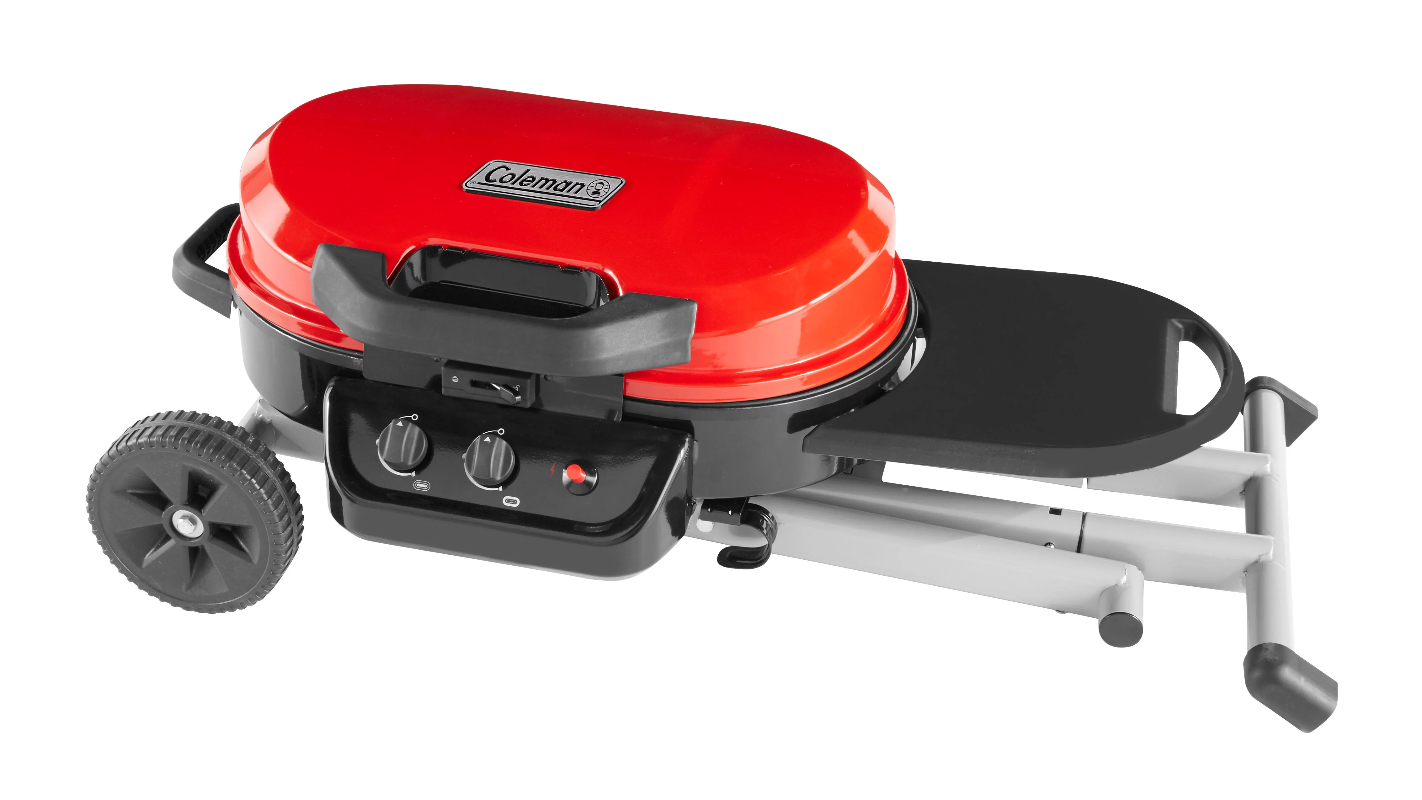Coleman RoadTrip 225 Standup Propane Gas Grill, Red