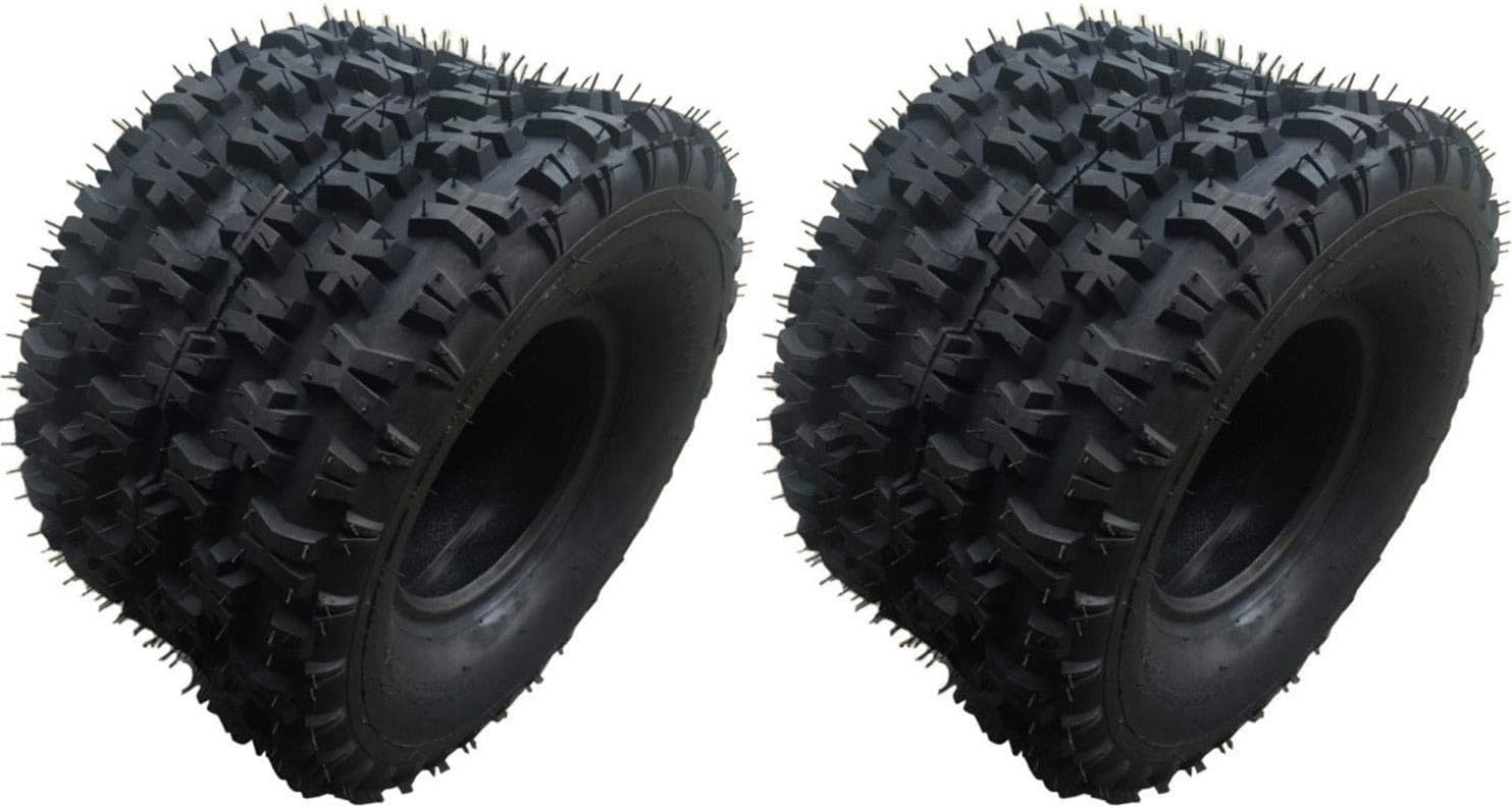 MILLION PARTS ATV/UTV Tires 18x10-8 18x10x8 18x10.00-8 Rear Left Right 4PR Tubeless (pack of 2)
