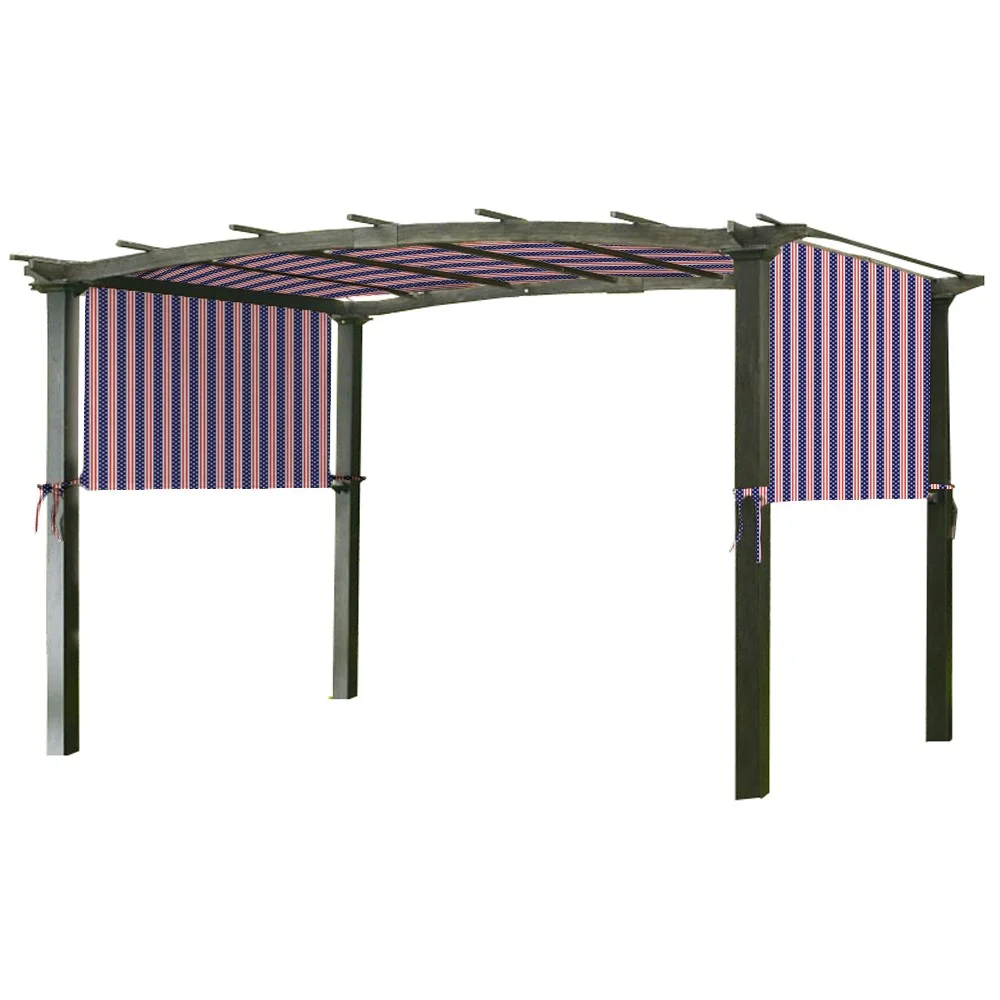 Garden Winds Universal Replacement Canopy Top Cover for Pergola Structures - Standard 350 - Americana
