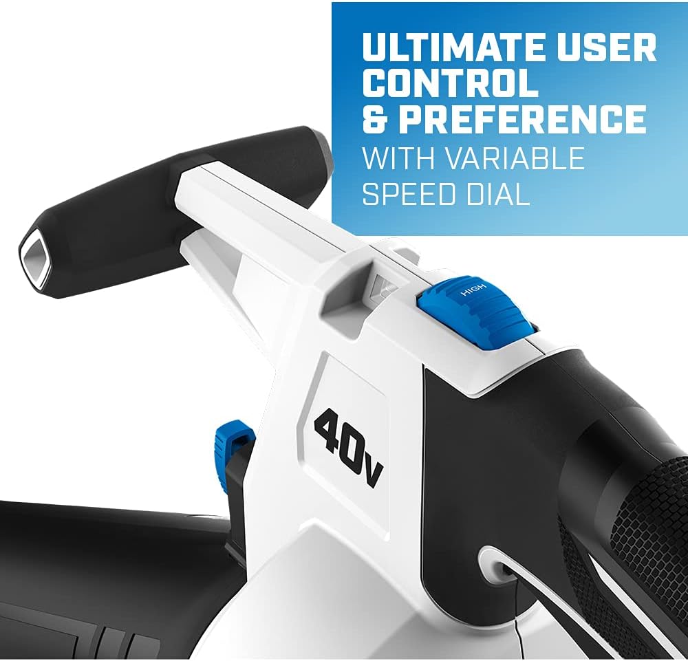 Hart 40V Cordless Leaf Vacuum Kit (Includes 4.0Ah Li-Ion Battery + Charger)