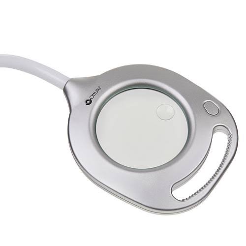 OttLite 2-in-1 LED Magnifier Floor and Table Light - Black