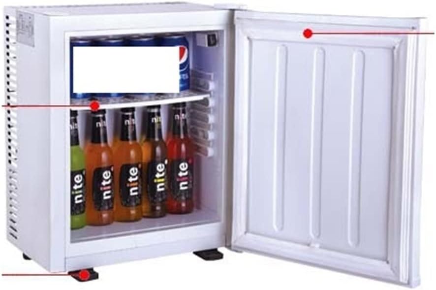 Mini Fridge Household Energy Saving Mini Single Door Refrigerator Single Temperature Refrigerator for Dormitory Rental Small Footprint