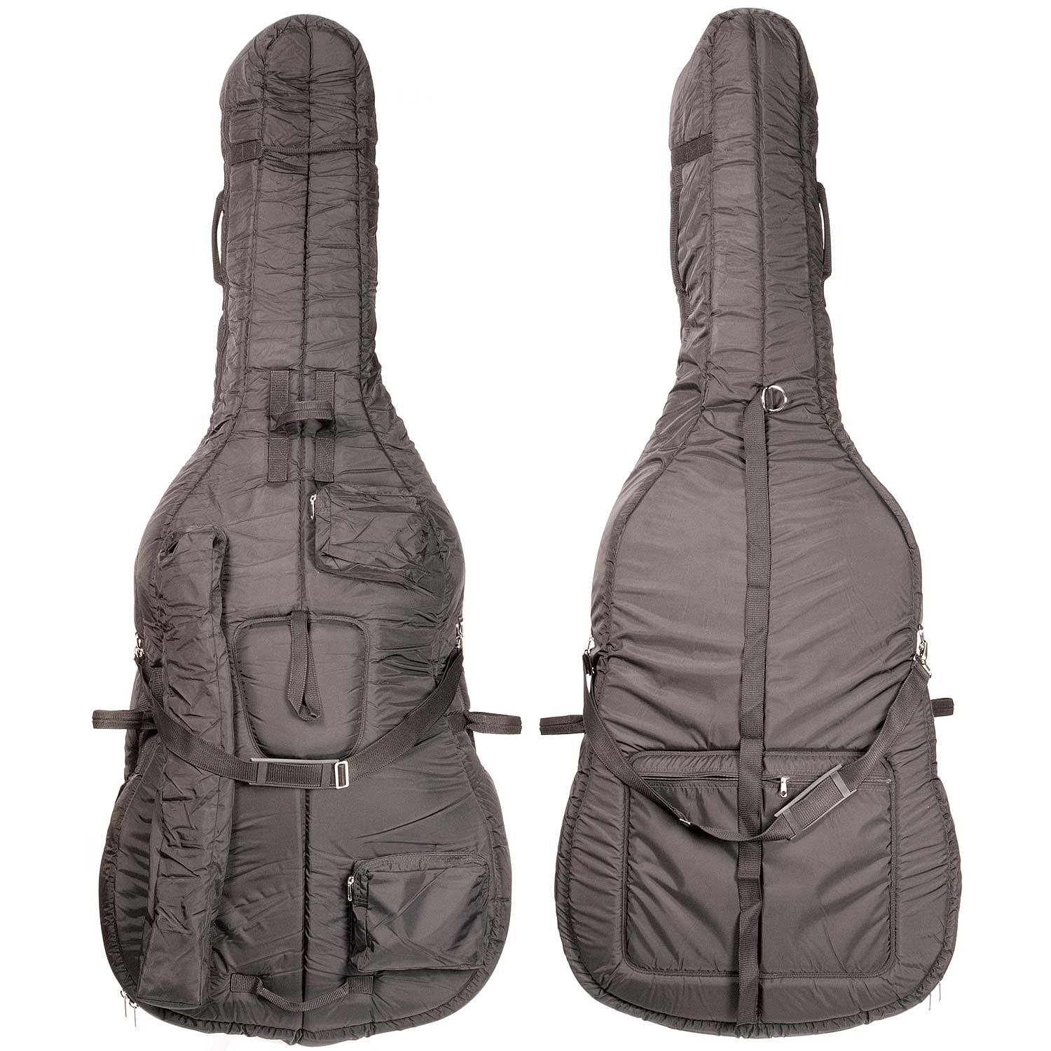 Bobelock 7/8 Upright String Double Bass Soft Bag - Black