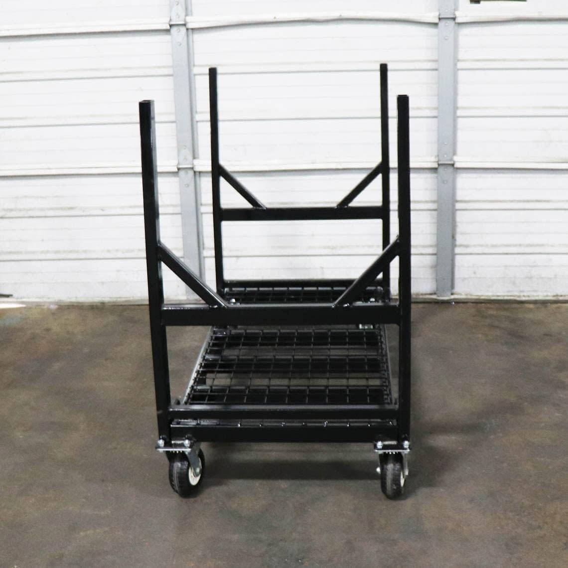 Titan Attachments Mobile Industrial Bar Cradle Cart Truck HD Locking Casters