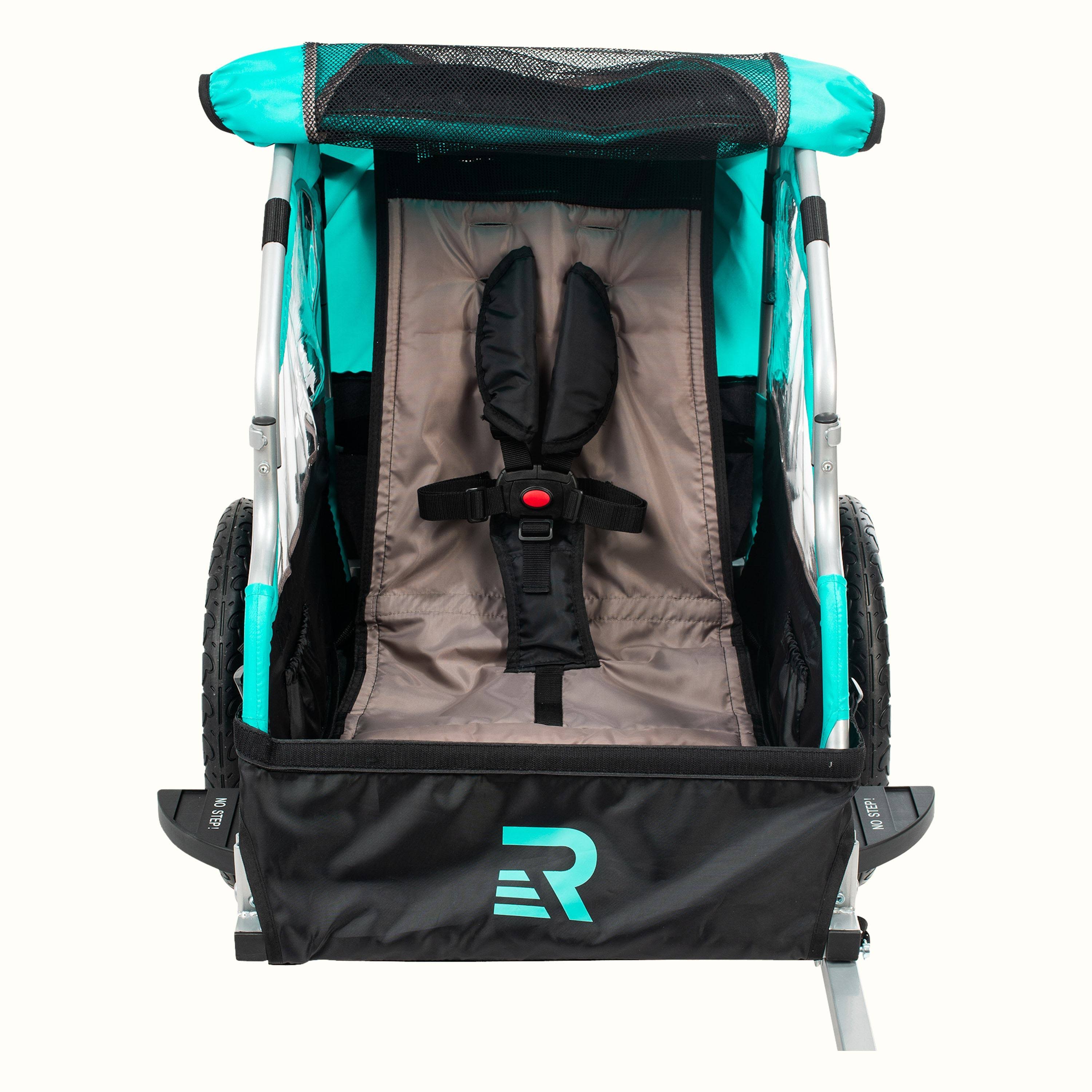 Retrospec Rover One Passenger Children&s Foldable Bike Trailer