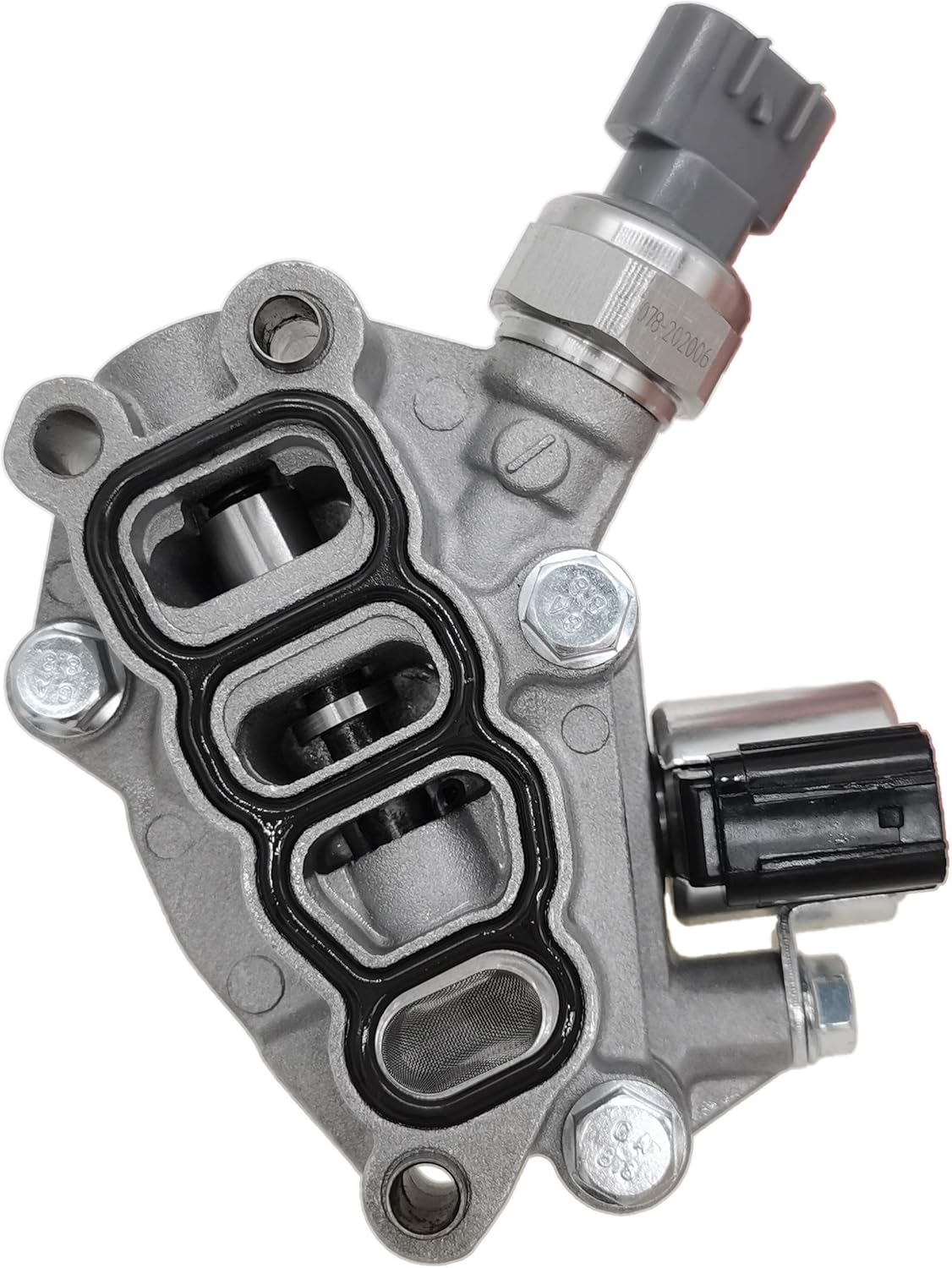 VTEC Timing Solenoid Spool Valve Assembly W/Gasket 15810-RKB-J01 Compatible with Honda Pilot Accord Odyssey Pack of 2