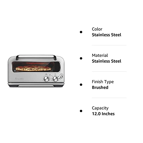 Breville Smart Oven Pizzaiolo Stainless Steel countertop oven