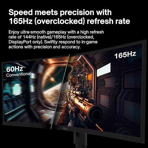 Pixio Curved Gaming Monitors