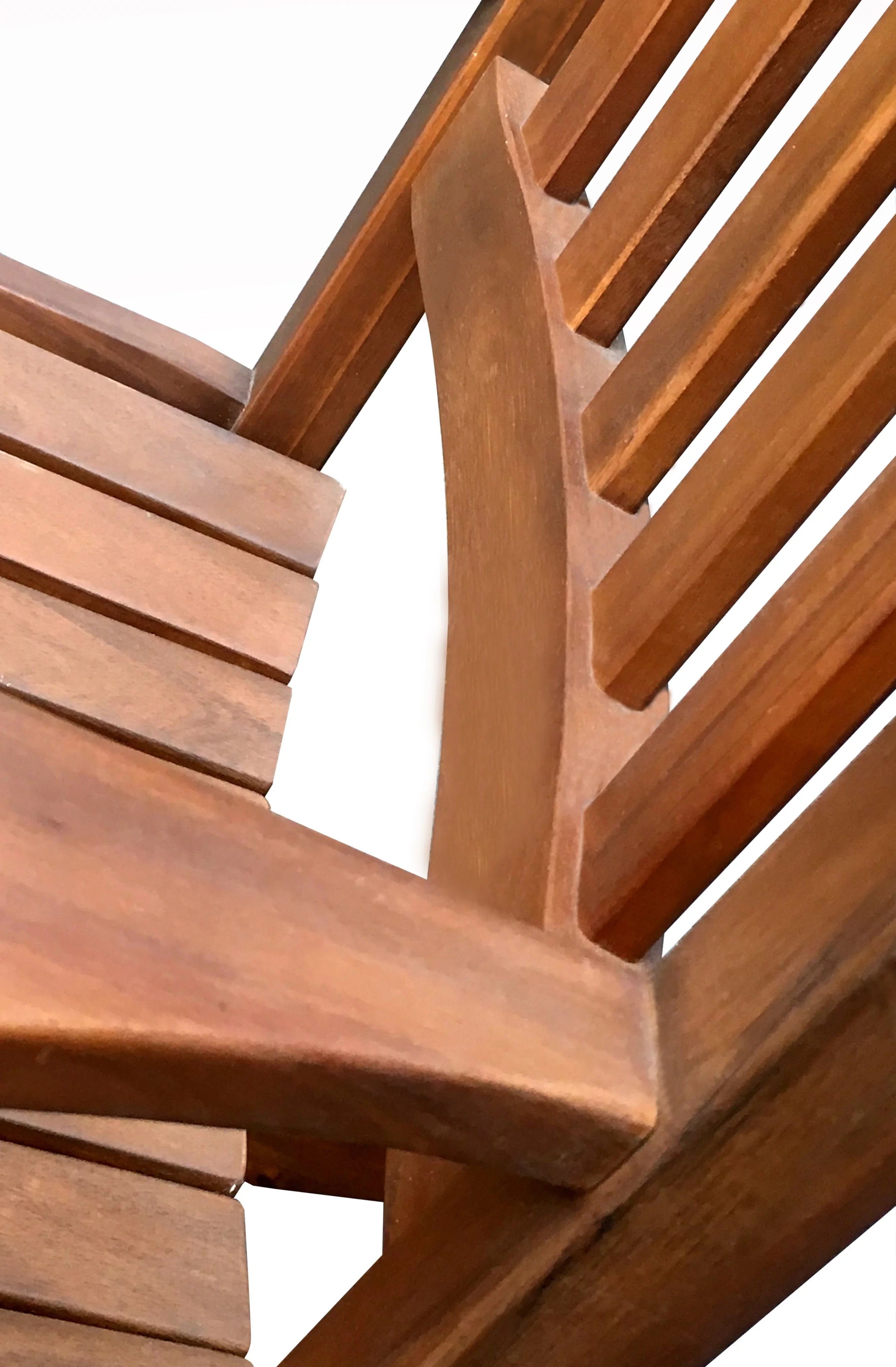 Mainstays Outdoor Wood Porch Rocking Chair, White Color, Weather Resistant Finish