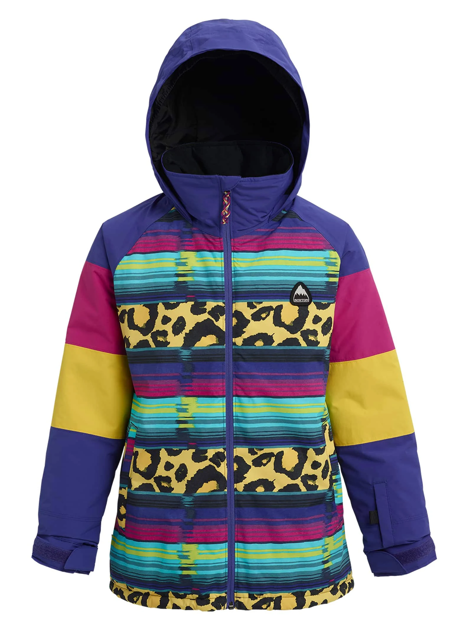 Burton Girls& Hart Jacket, Leopardy Cat Multi, L