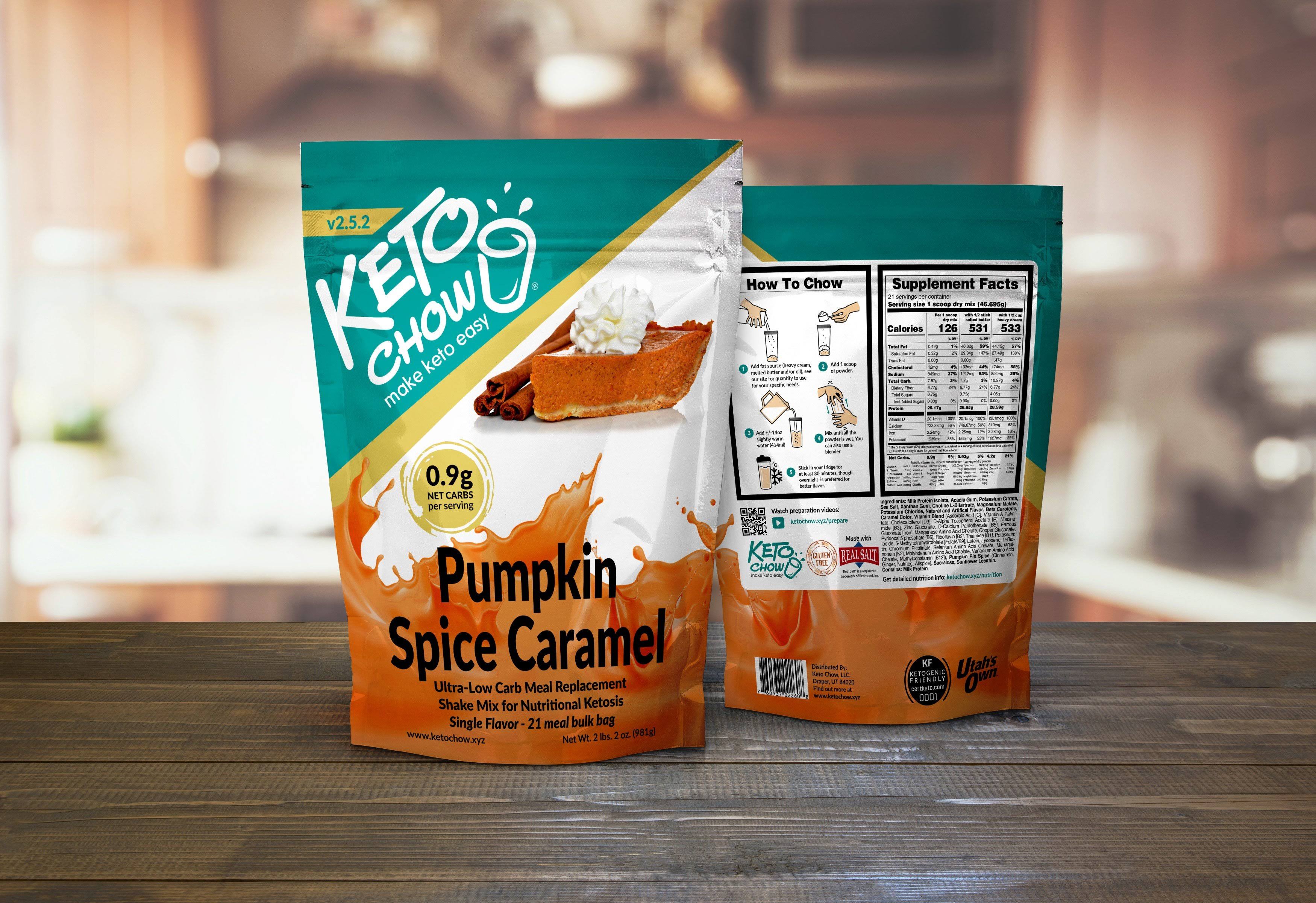 Keto Chow 21 Meal | Keto Meal Replacement Shakes Eggnog