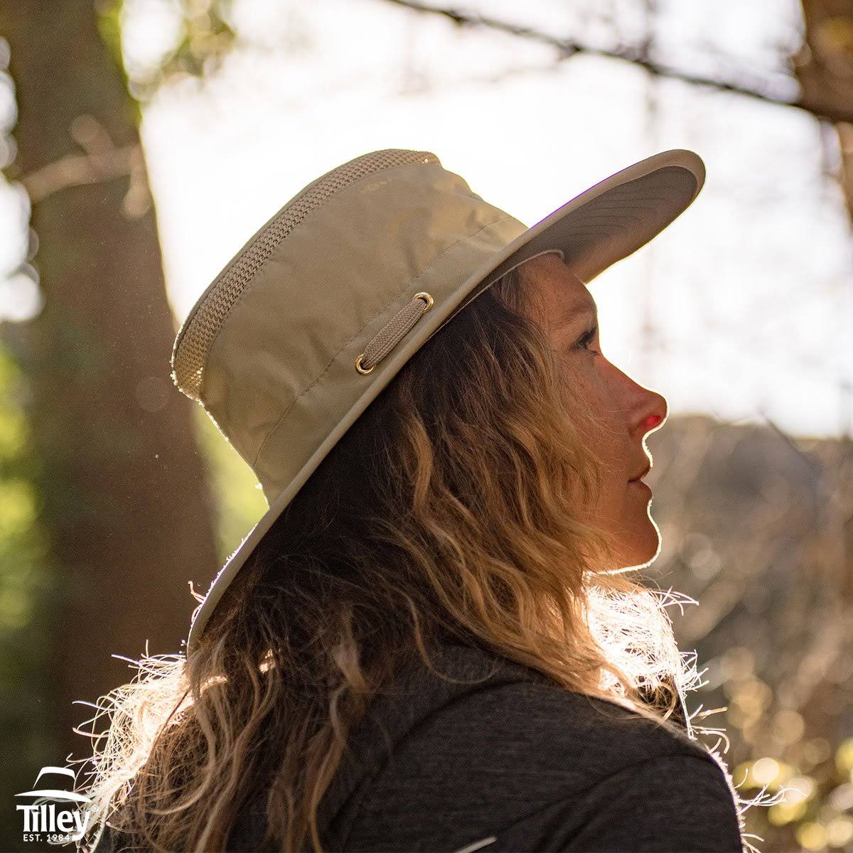 Tilley Airflo Broad Brim Outback - Khaki/Olive/7 1/4