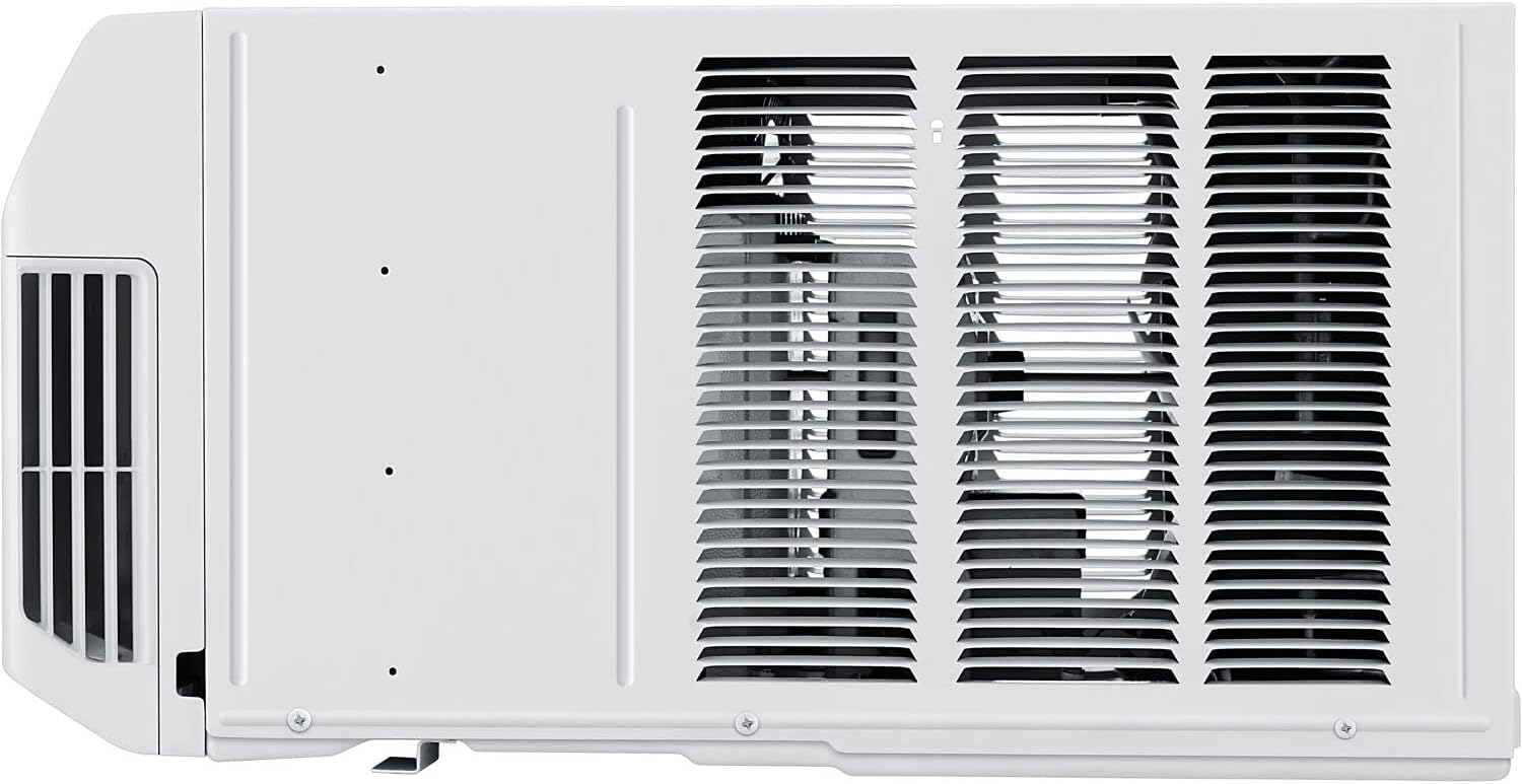 LG 10,000 BTU Smart Window Air Conditioner, 115V, Cools 450 Sq. Ft. for Bedroom, Living Room, Apartment, Dual Inverter, Quiet Operation, Energy Star, works with LG ThinQ, Amazon Alexa and Hey Google