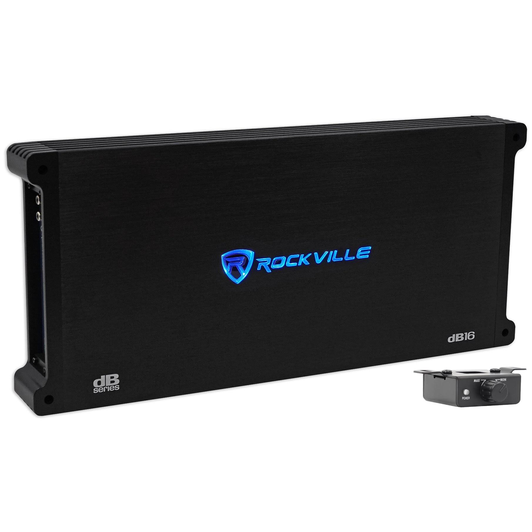 Rockville DB16 8000 Watt/4000w RMS Mono Class D 2 Ohm Amplifier Car Audio