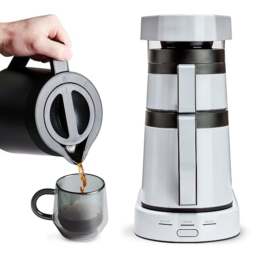 Ratio Coffee - Series 2 Six Coffee Maker, Simulated Pour-Over Coffee Machine, Coffee Pot with Brewing Capacity, Makes 2-8 Cups