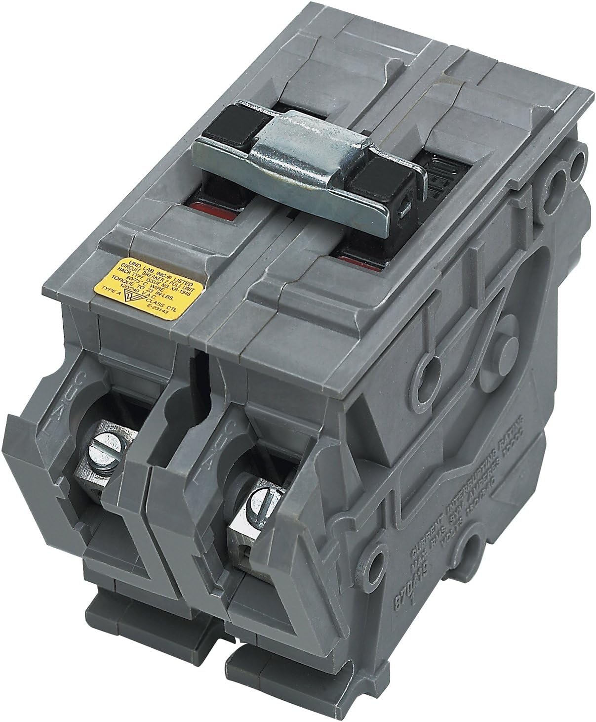 UBIA250NI-New Wadsworth Type A Replacement. Two Pole 50 Amp Circuit Breaker Manufactured by Connecticut Electric.