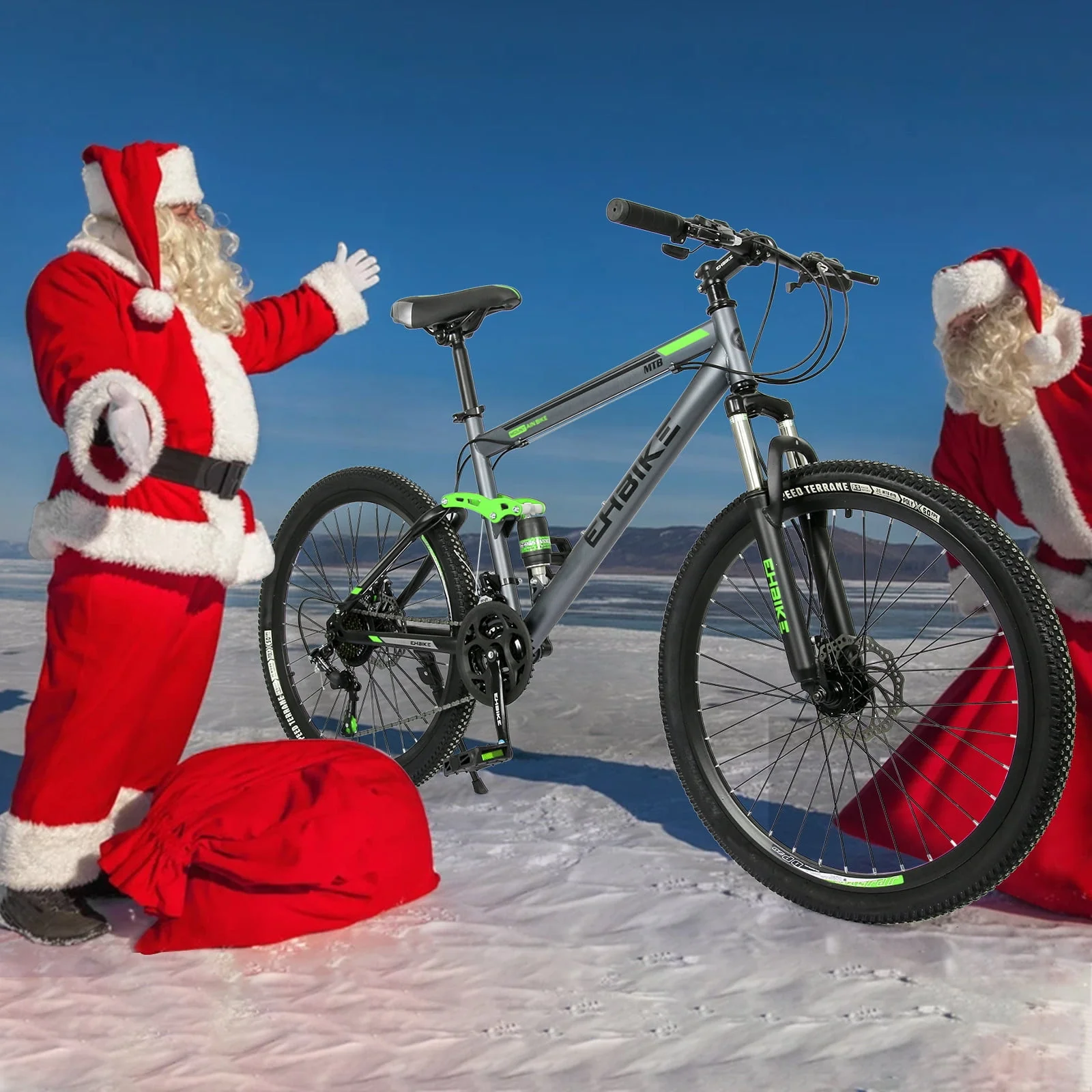 Guzom Adult Mountain Bikes- Mountain Bike, 26 inch 21 Speed Road Bike for Adults Men and Womenk