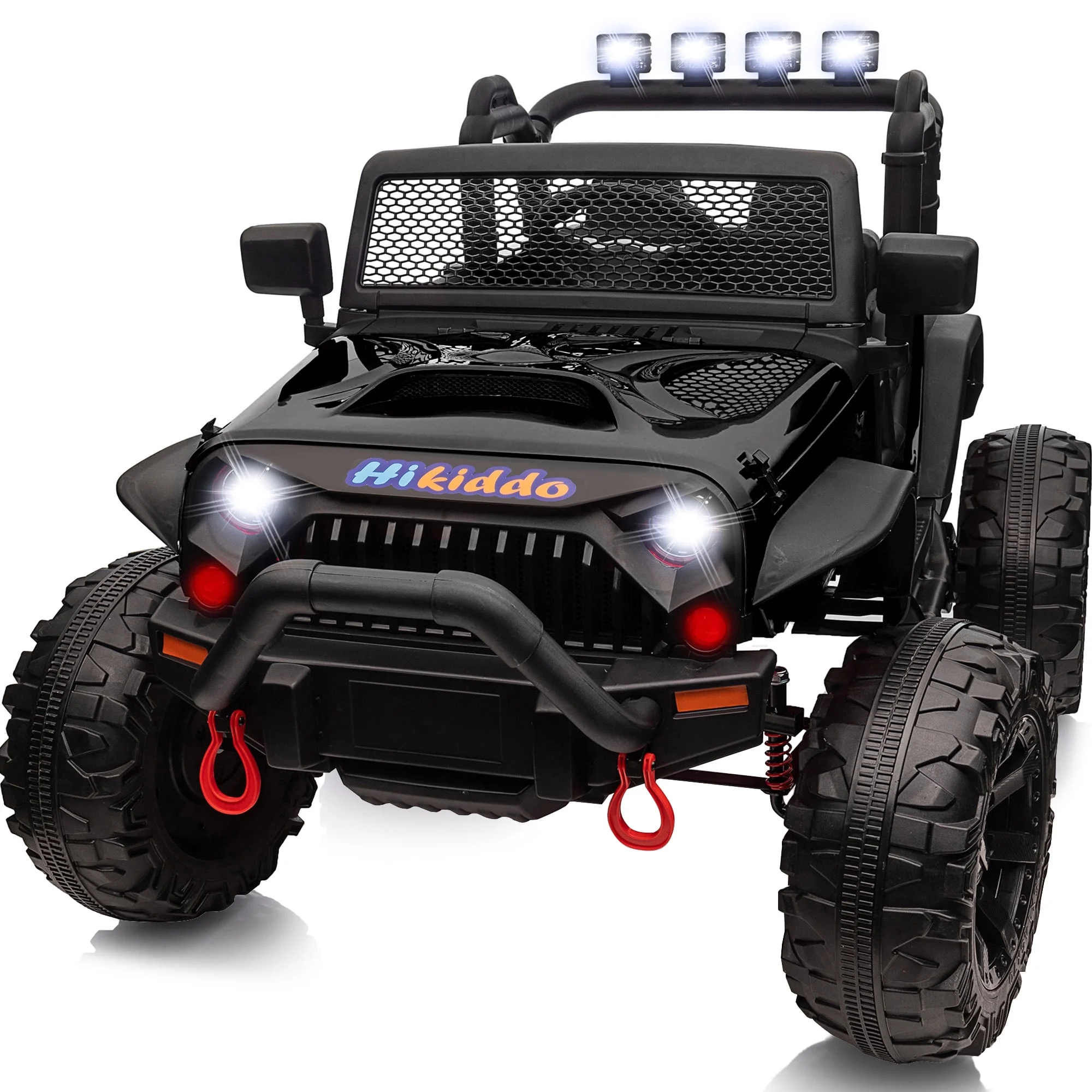 Hikiddo 24V Kids Ride on Truck, 2 Seater Powered Ride on Toy Car with Remote