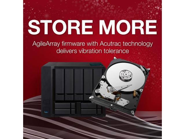 Seagate IronWolf 2 TB Internal HDD - 3.5x22 - ST2000VN004 - SATA 6Gb/s - 5,900 rpm