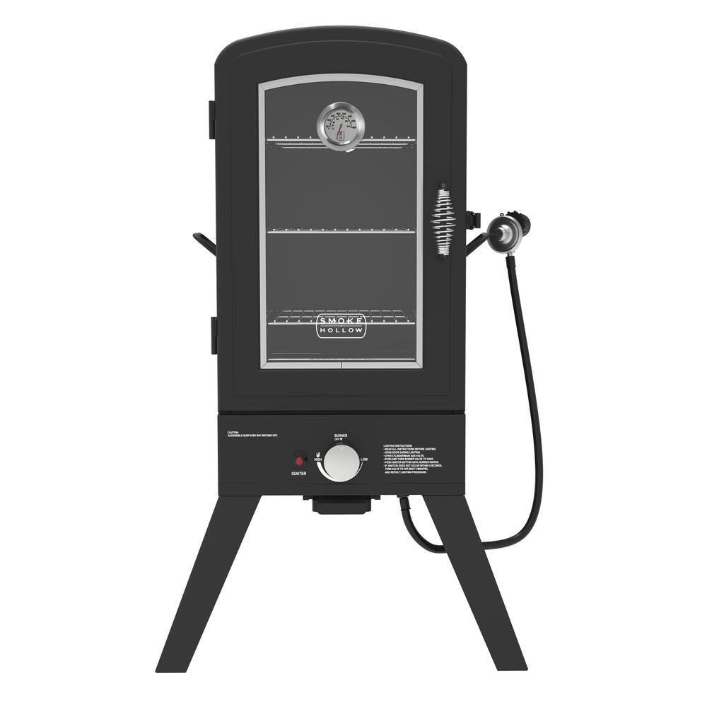 Smoke Hollow Propane GAS Smoker, Black, GS3018M - Megean