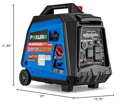 4000 Watt Inverter Generator, 120V Gas Powered Generator Super Quiet, RV Ready/EPA for RV, Camping and Home